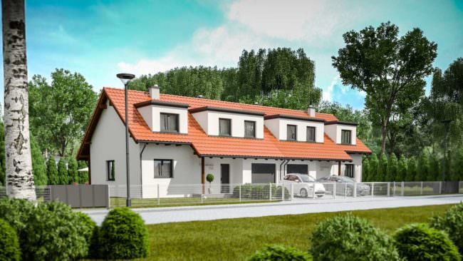 2 budynki w zabudowie bliźniaczej w dobroszycach_1